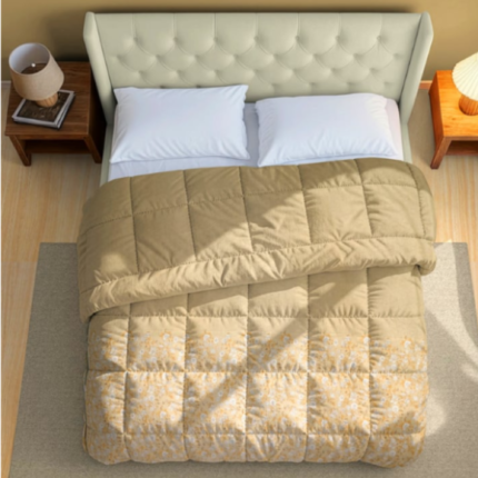 SWAYAM Veda Cotton Floral Print Double Comforter
