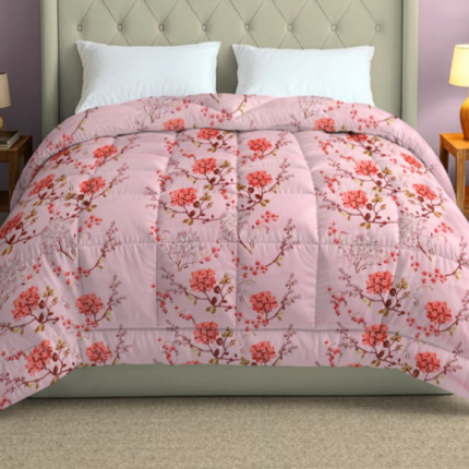 SWAYAM Ananda Cotton Floral Print Double Comforter